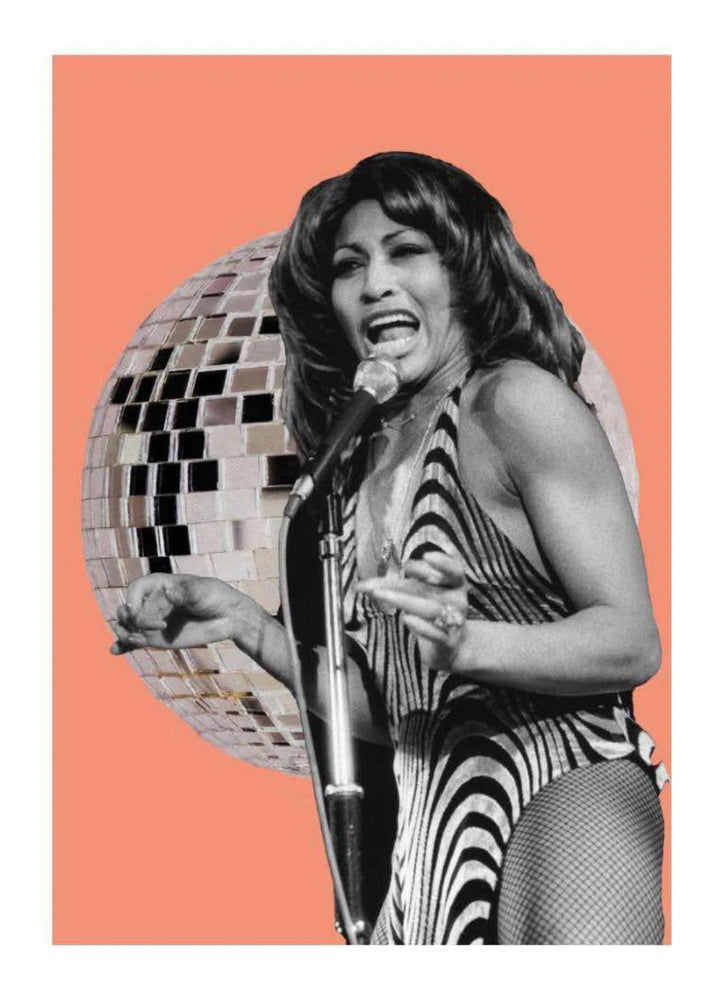 Tina Turner by Hannah Shillito x Mick Rock