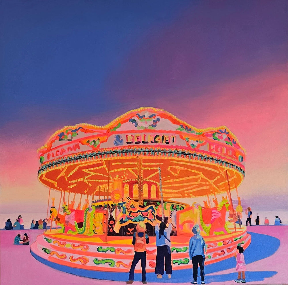 Carousel, Original on Canvas