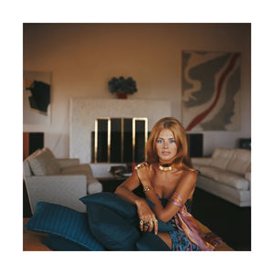 Britt Ekland in Porto Ercole, Giclee Print