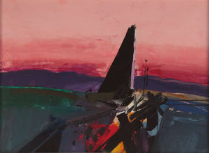 Study for Landscape, Israel 1980, Original on Paper