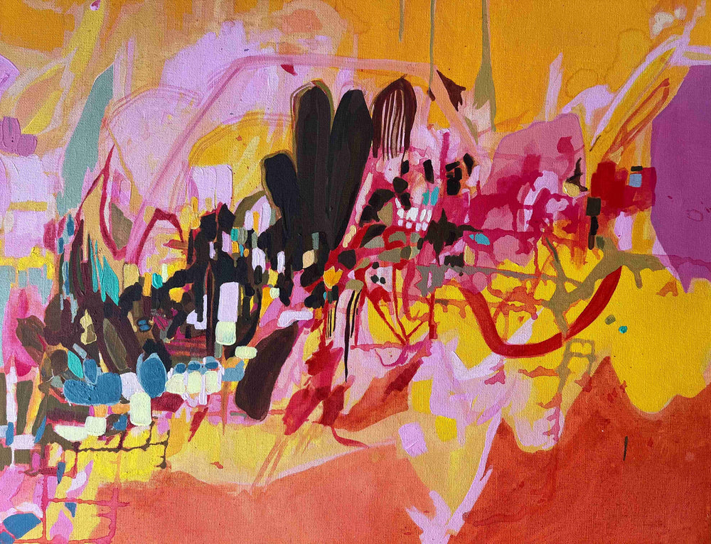 Soul Puzzle II, Original on Canvas