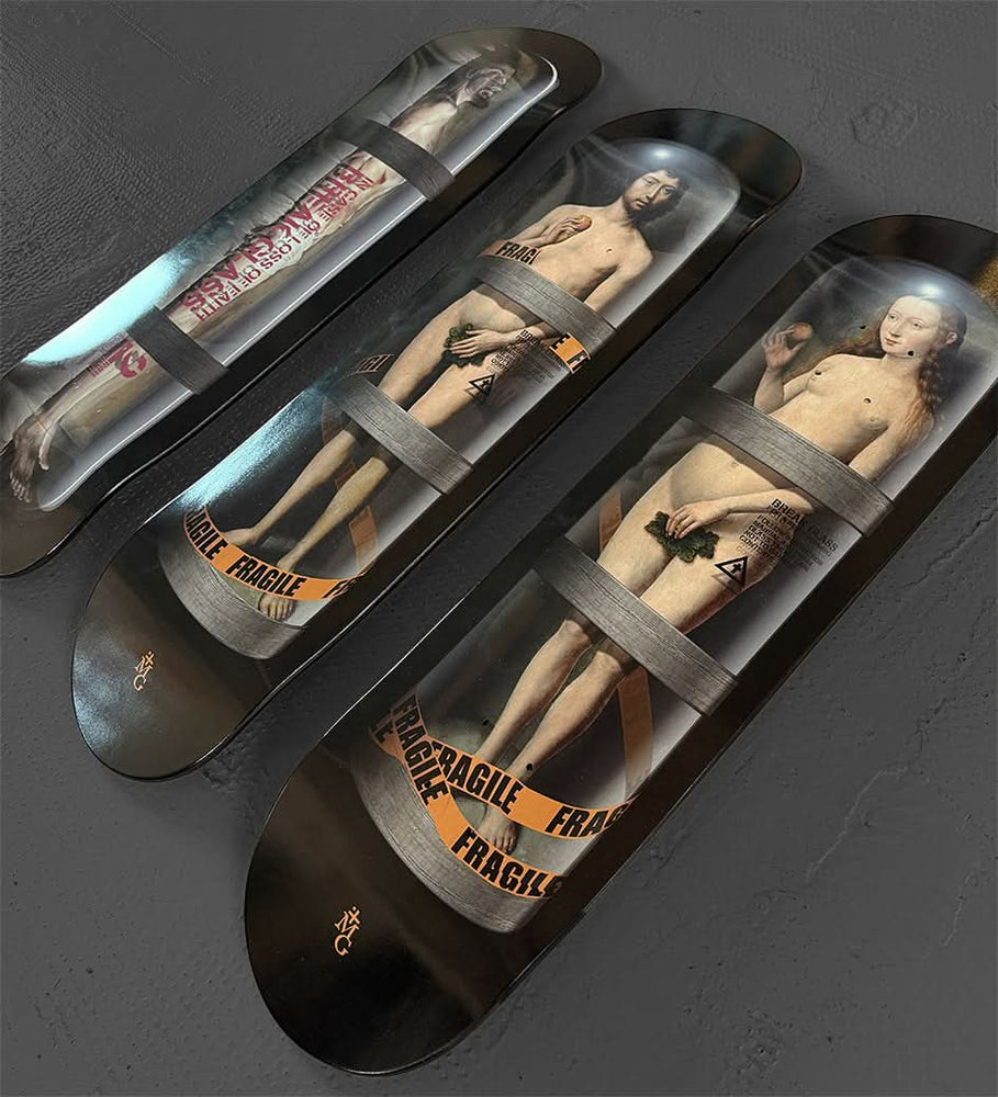 Break Glass For a Second Coming, Collection of Skate Deck
