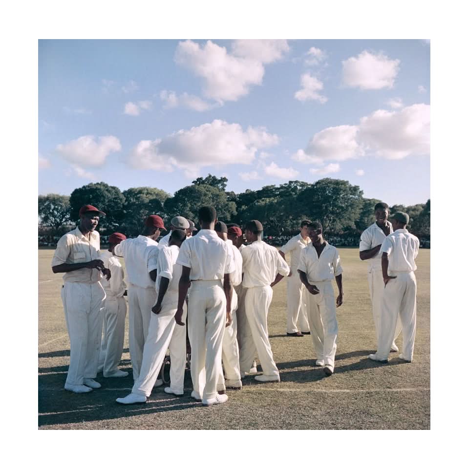 Cricket In Antigua, Giclee Print
