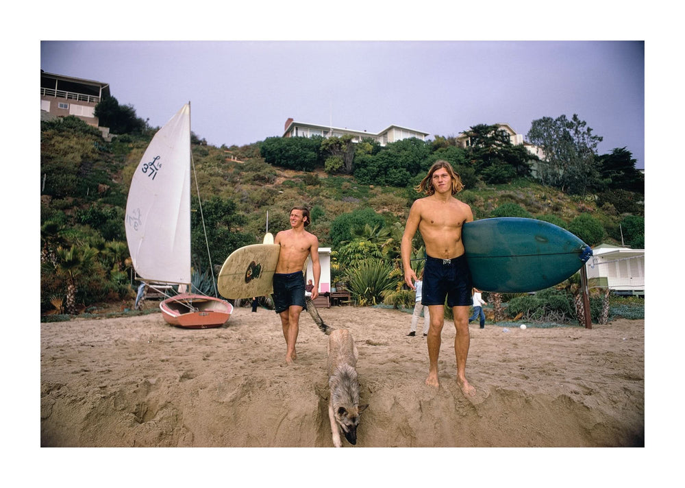 Laguna Beach Surfers, Giclee Print