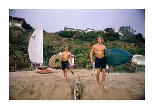 Laguna Beach Surfers, Giclee Print