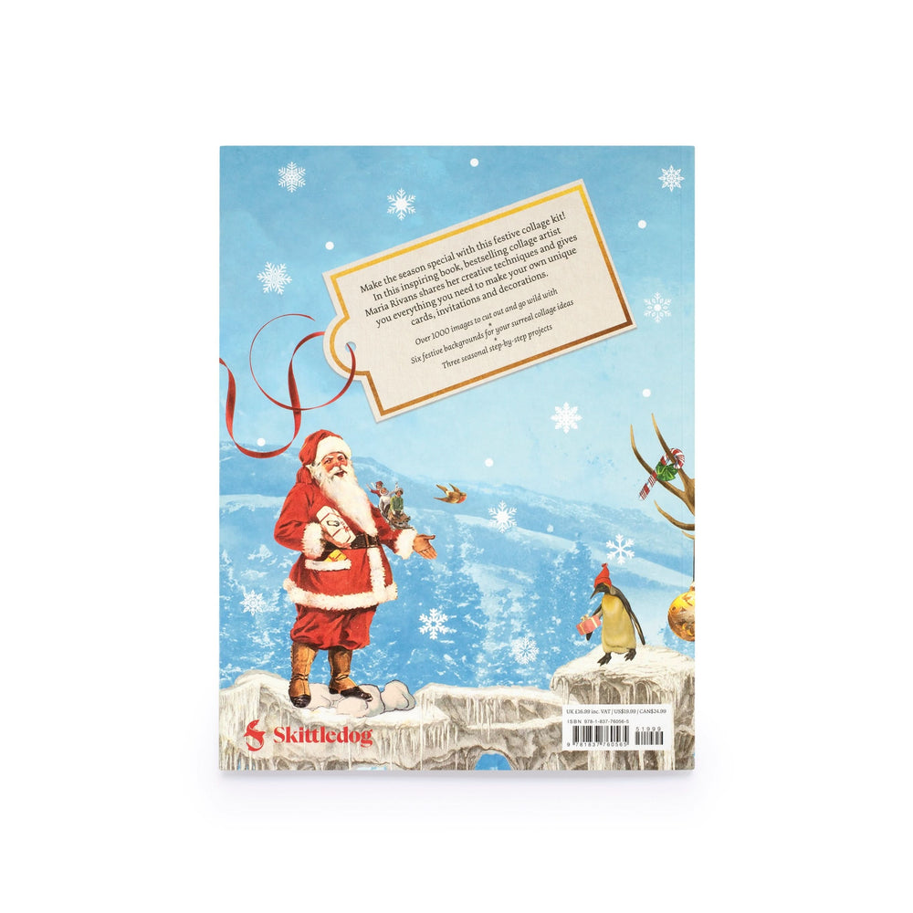 Cut Up This Book Christmas Collage Kit