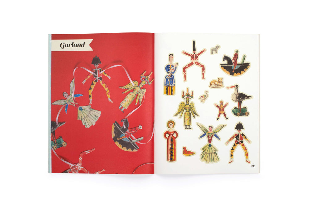 Cut Up This Book Christmas Collage Kit