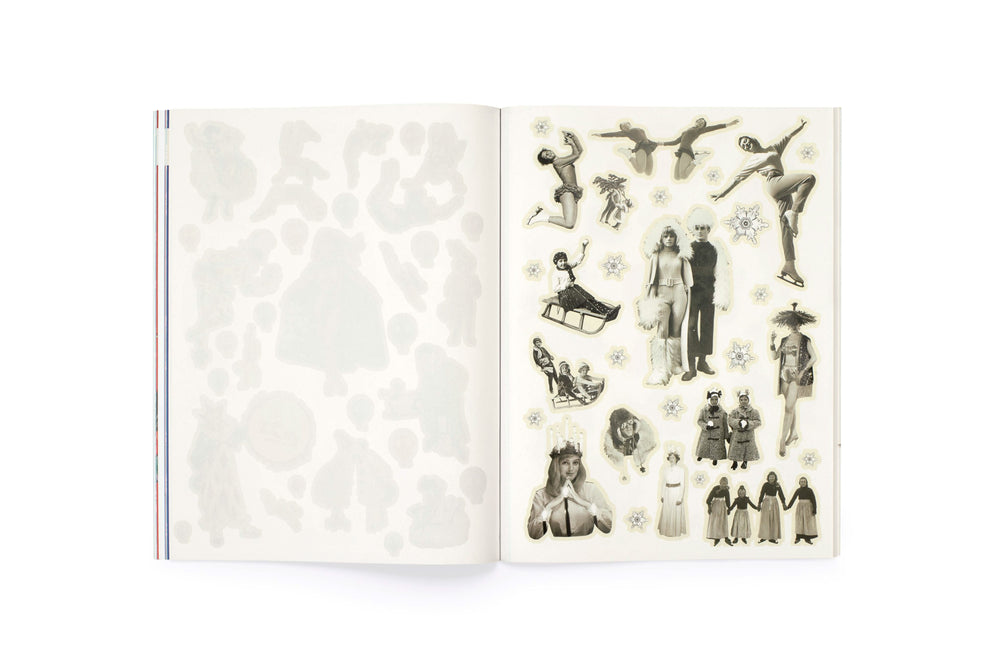 Cut Up This Book Christmas Collage Kit