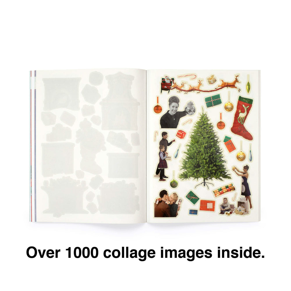 Cut Up This Book Christmas Collage Kit