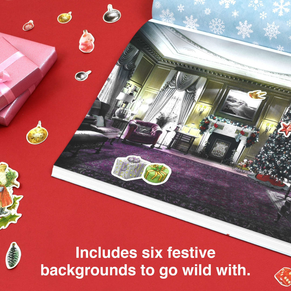 Cut Up This Book Christmas Collage Kit