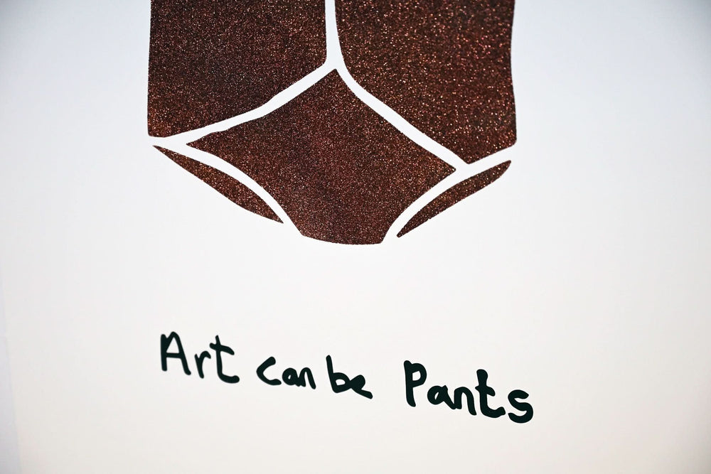 Patriarchal Pants: Brown Spangle Pants