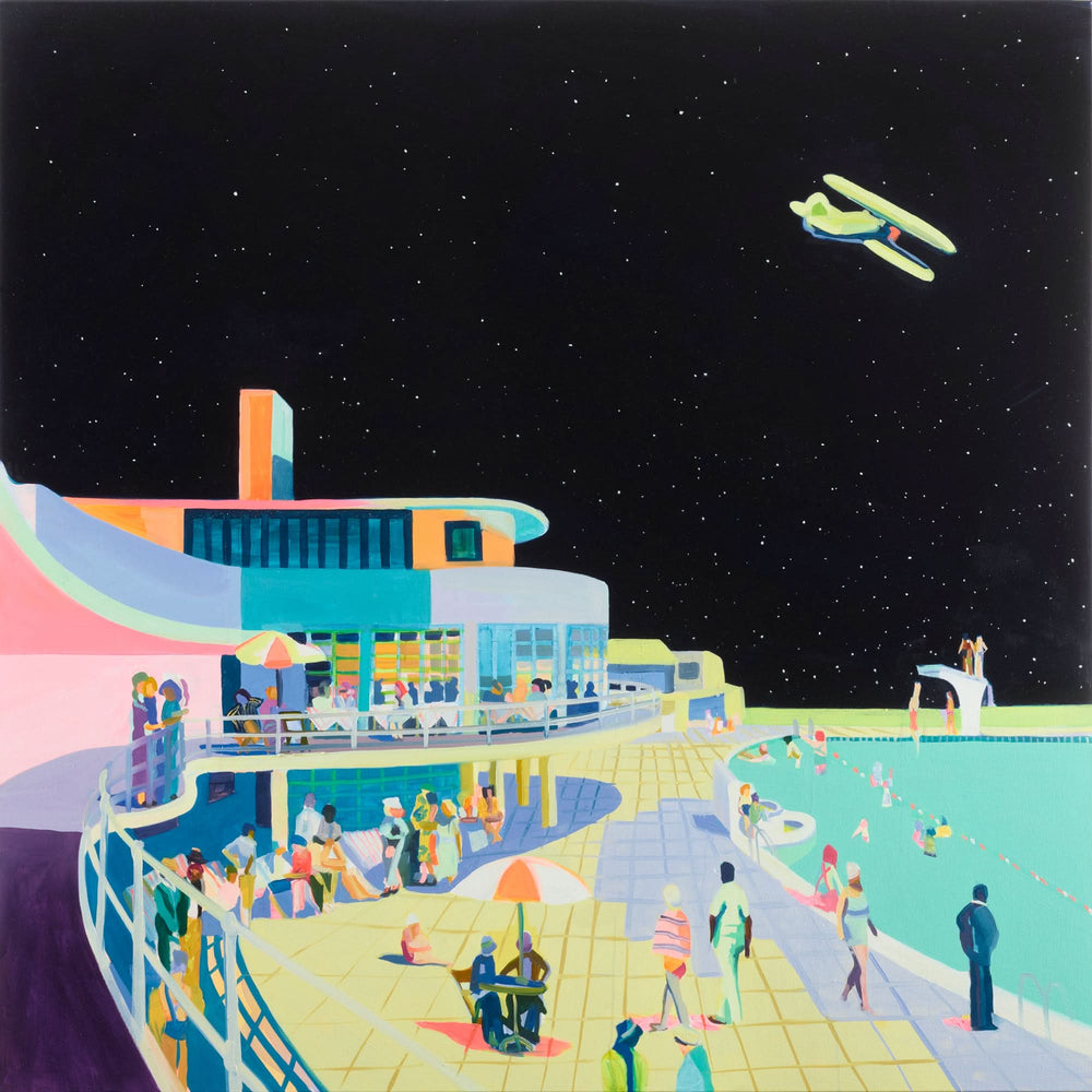 Saltdean Scenario, Original on Canvas