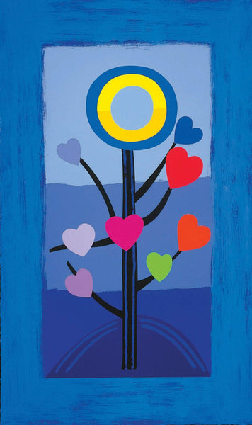 Blue Love Tree, 2003 art print by renowned British artist Terry Frost ...