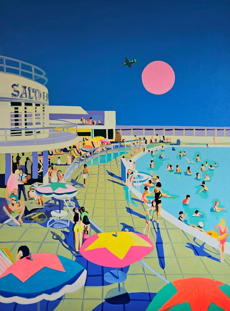 Stars, Original on Canvas