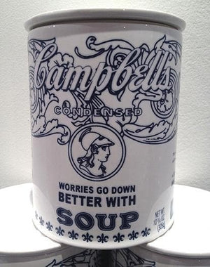 Worries Go Down Better With Soup, Ceramic Pot