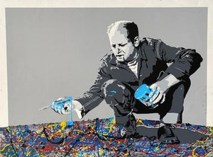 Jackson Pollock by Mr Brainwash | Enter Gallery