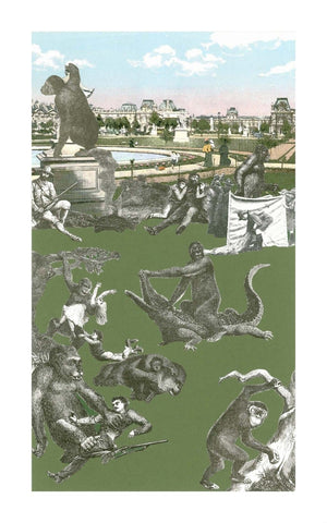 Paris, The Day the Apes Escaped by Peter Blake | Enter Gallery
