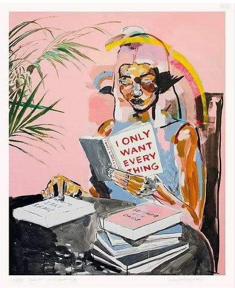 FRAMED I Only Want Everything (Signed Limited Edition of 80) by Marcelina Amelia | Enter Gallery