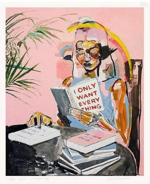 FRAMED I Only Want Everything (Signed Limited Edition of 80) by Marcelina Amelia | Enter Gallery