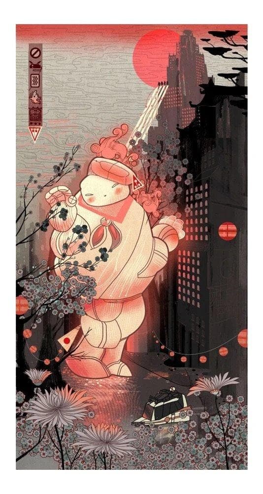 Puft In Bloom artwork by Graham Carter 