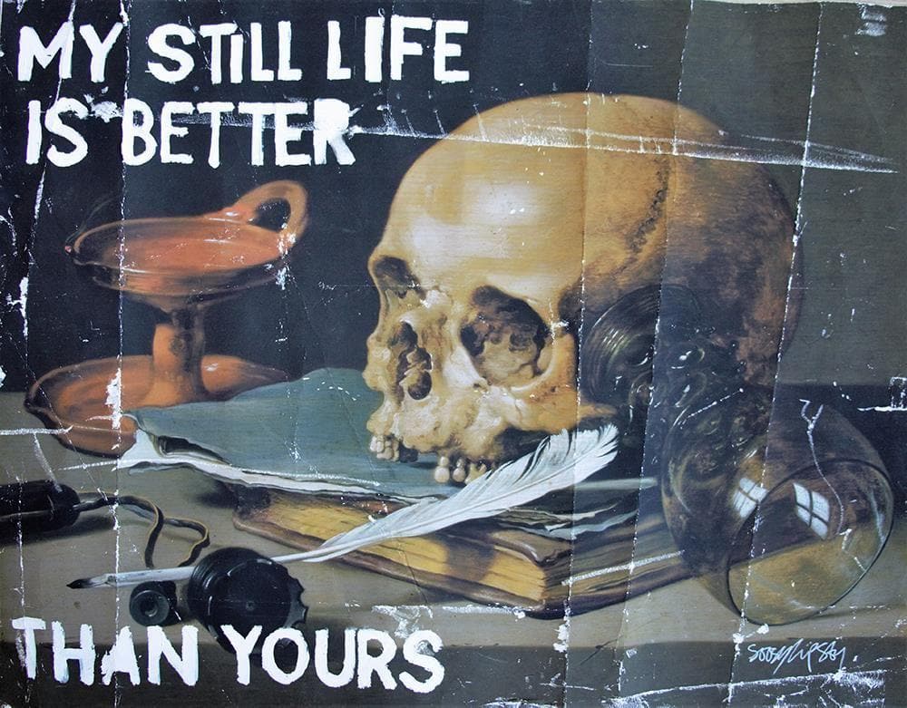 My Still Life is Better Than Your Skull artwork by Soozy Lipsey 