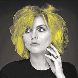 Debbie Harry - Yellow artwork by Trafford Parsons 