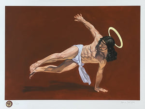 Breakdancing Jesus by Cosmo Sarsons | Enter Gallery
