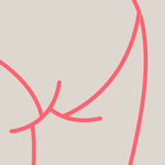 Big Pink Bum artwork by Lucie Bennett 