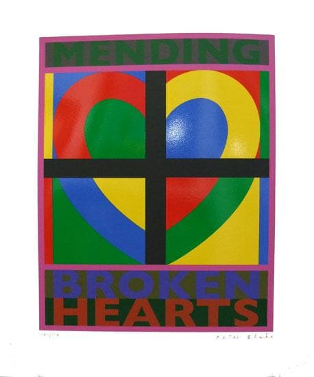 Broken Hearts artwork by Peter Blake 