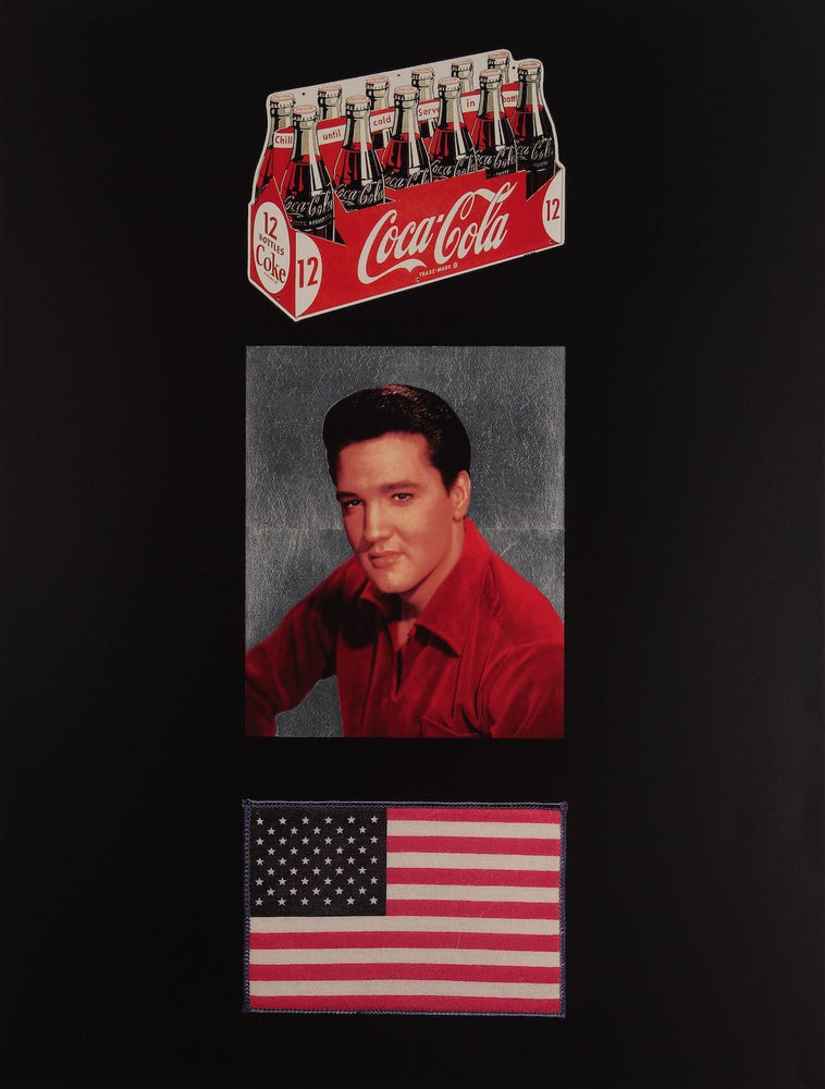 American Trilogy 2012 - Black and Silver Gloss artwork by Peter Blake 