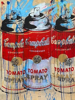 Tomato Spray by Mr Brainwash | Enter Gallery