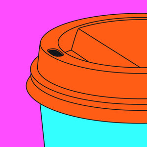 Coffee Cup artwork by Michael Craig-Martin 