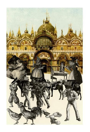 Venice Suite- An Altercation artwork by Peter Blake 
