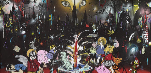 This is the Big City Baby artwork by Dan Baldwin 