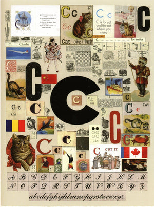 Alphabet: The Letter C artwork by Peter Blake 