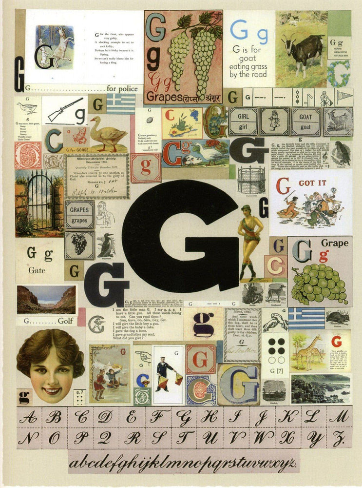 Alphabet: The Letter G artwork by Peter Blake 