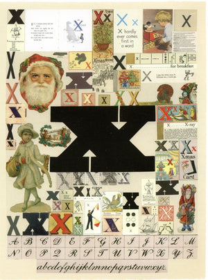 Alphabet: The Letter X artwork by Peter Blake 