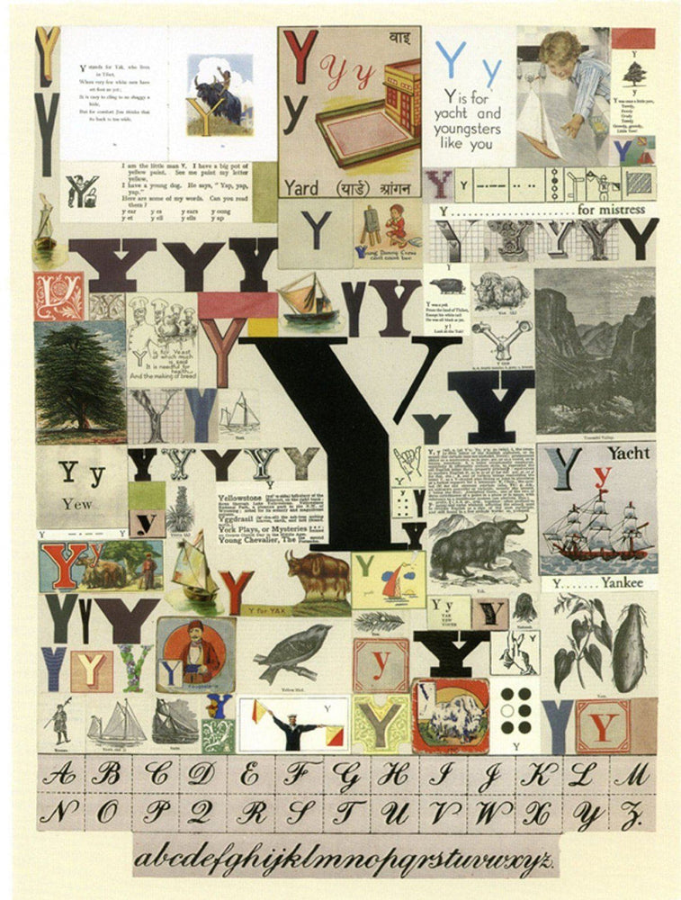 Alphabet: The Letter Y artwork by Peter Blake 