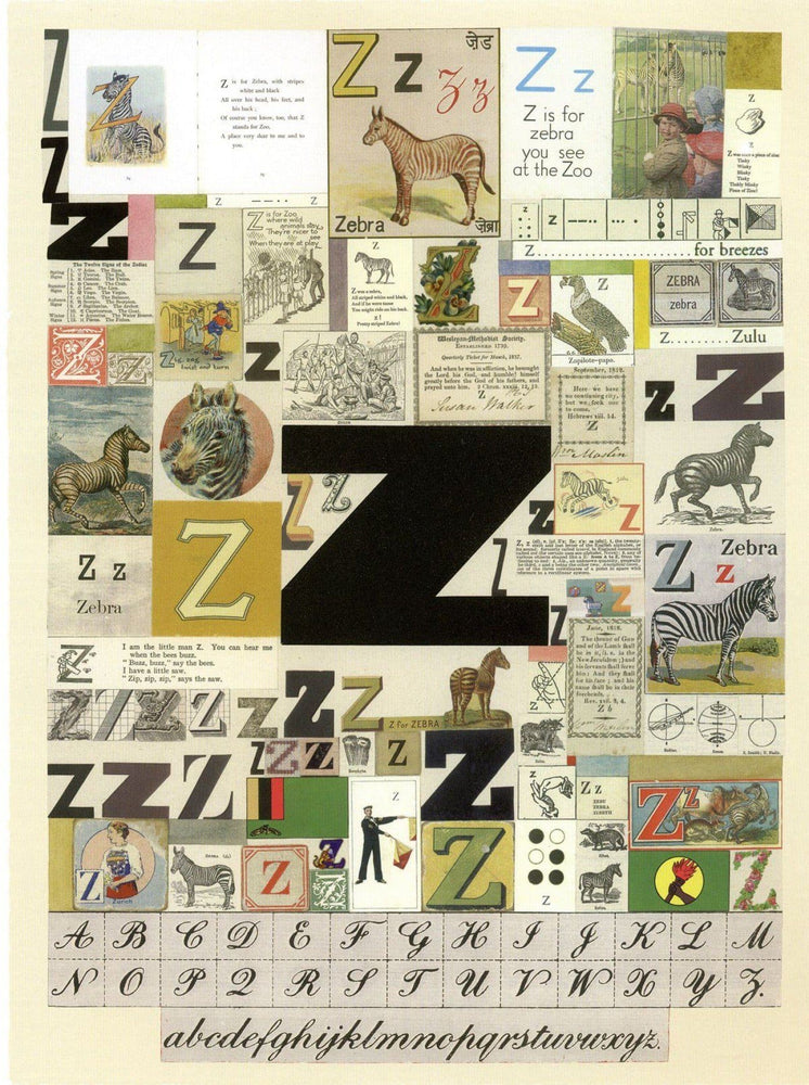 Alphabet: The Letter Z artwork by Peter Blake 