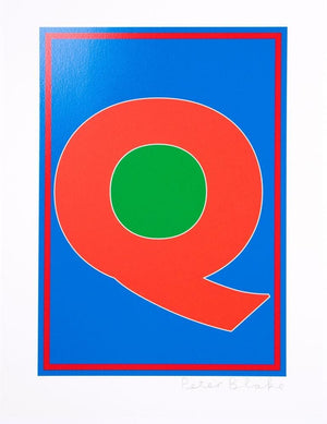 Framed Dazzle Alphabet, Q