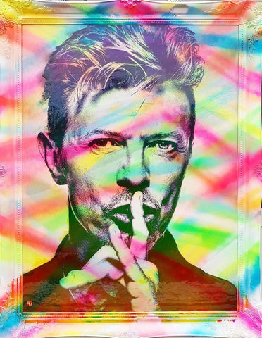 Vibrant Bowie artwork by Dan Pearce 