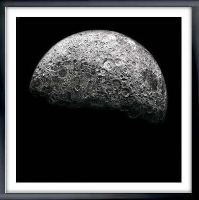 Framed Dark Side of the Moon, Large