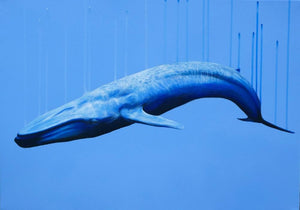 True Blue artwork by Louise McNaught 
