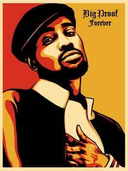 Big Proof Forever artwork by Obey (Shepard Fairey) 