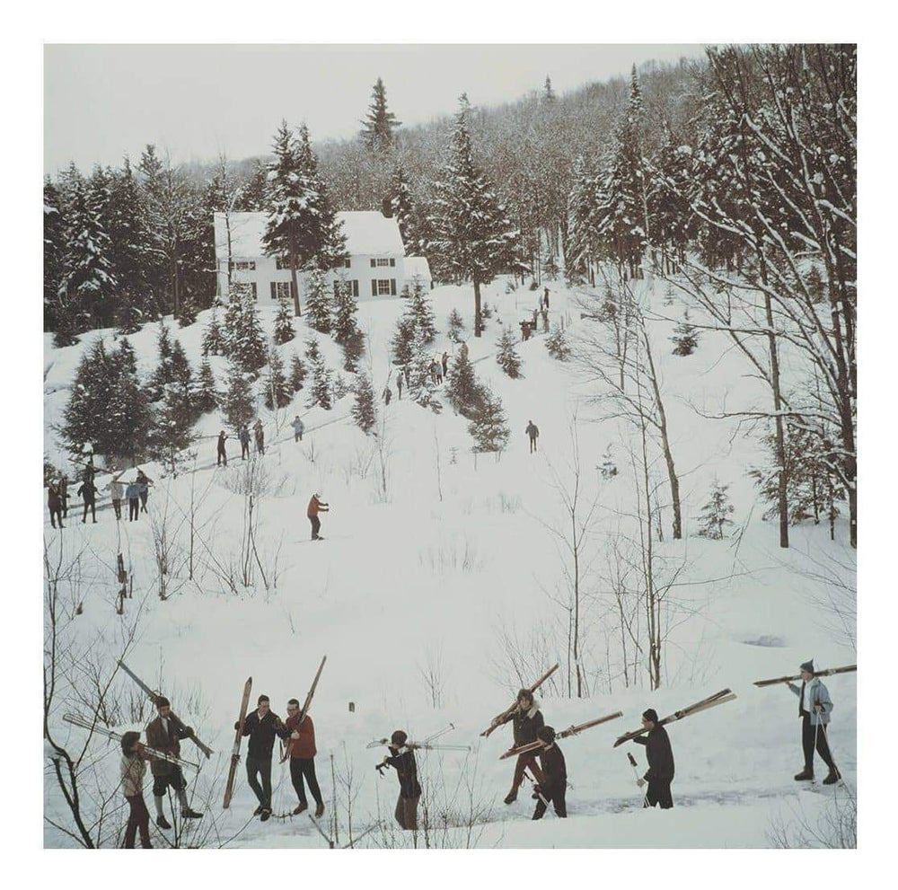 Vermont Winter by Slim Aarons | Enter Gallery