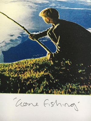 Gone Fishing artwork by Joe Webb 