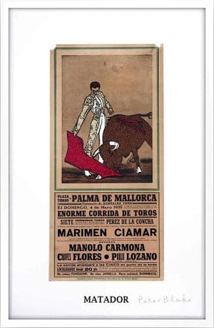 Framed Reclaimed Icons, Matador