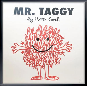 Framed Mr Taggy