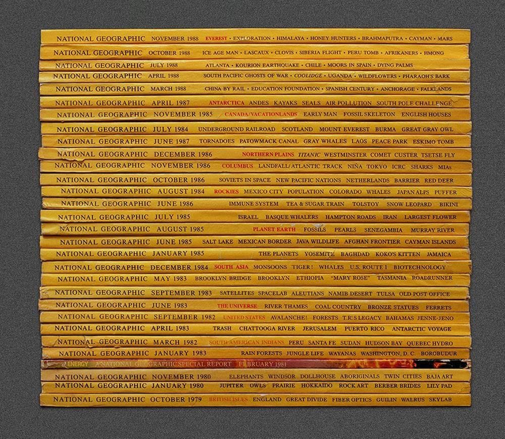 National Geographic XL artwork by Mark Vessey 