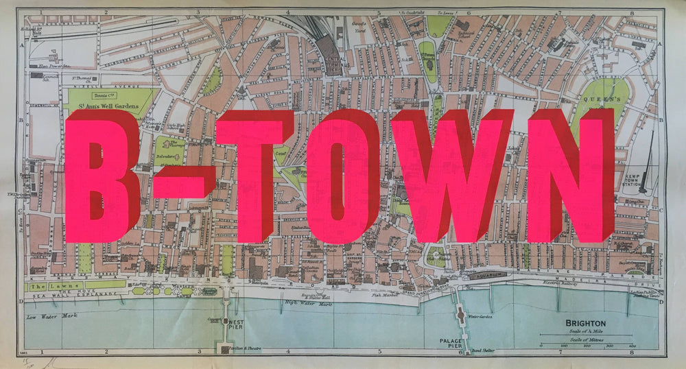 B-Town, by Dave Buonaguidi.  Art print | Enter Gallery 